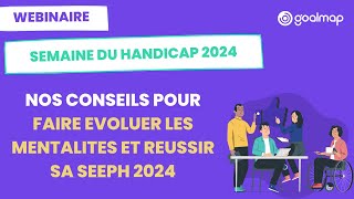 Réussir votre Semaine du Handicap 2024  sensibilisez vos équipes pour faire évoluer les mentalités [upl. by Beisel]