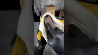 ASMR Suede Nike Dunk Cleaning [upl. by Enelehcim]