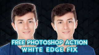 Quick Fix Free Photoshop Action to Remove White Edges [upl. by Eahsram]