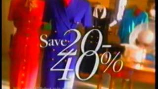 JC Penny Commercial 1997 [upl. by Lyrradal194]