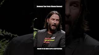 Keanu Reeves Between Two Ferns with Zach Galifianakis shorts [upl. by Aysan]