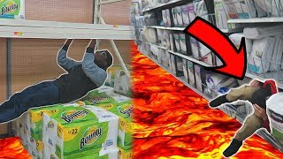 THE FLOOR IS LAVA CHALLENGE [upl. by Nailliw]