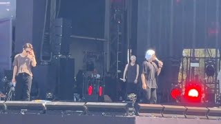 Ateez Fireworks rehearsal at Mawazine festival ateez [upl. by Nilahs]