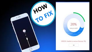 How to Fix 3uTools Error Unable to Restore iDevice  Error 20 2023 I need a solution2 [upl. by Nalat]