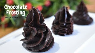 Chocolate Frosting With Cocoa Powder  Ganache Recipe  Chocolate sauce  Food Connection [upl. by Erlandson]