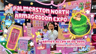 ARTIST ALLEY VLOG 2 🌷🦔 Palmygeddon Expo 2024🖌️NZ Convention [upl. by Pelagia]