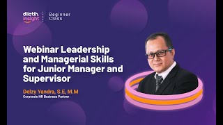 Webinar Leadership and Managerial Skills  dilatihco [upl. by Phalan53]