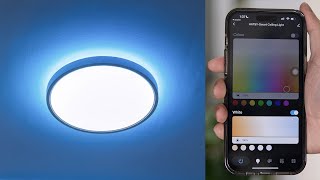 Smart LED Ceiling Light  Unboxing amp Setup [upl. by Bywoods189]