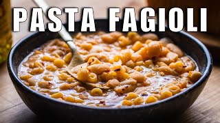 AUTHENTIC PASTA E FAGIOLI  Grandmas Recipe [upl. by Lipman]