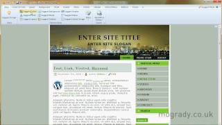 Artisteer Tutorial WordPress 114 Introduction [upl. by Lucretia]