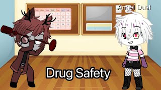 Drug Safety meme  GCMM  with the hazbin hotel [upl. by Namyac]