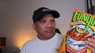 Funyuns Maruchan Hot amp Spicy Chicken Flavor [upl. by Samford]