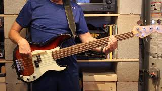 DeBarge  Rhythm Of The Night bass cover [upl. by Ellevel187]