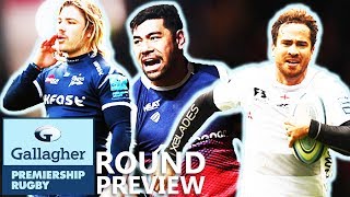 Round 15 Preview  Gallagher Premiership 201819 [upl. by Aerdnat]