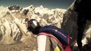 Official Shivling Himalaya BASE Jump Valery Rozov Red Bull Top Altitude 2012 [upl. by Zenitram575]