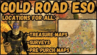 MapsSurvey Locations Gold Road ESO [upl. by Mmada]