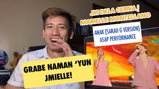 JM dela Cerna amp Marielle Montellano JMielle  Anak  Version of Sarah G  Reaction Video [upl. by Shaikh352]