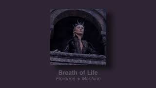 Breath Of Life  Florence And The Machine Slowed Down [upl. by Grae872]