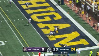 2023 Michigan 30 East Carolina 3 [upl. by Atnaloj]