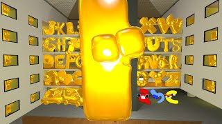 GOLDEN ALPHABET LORE IN THE HOTEL WITH SPIDER MAN [upl. by Bremer102]