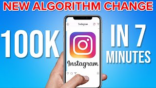 UNEXPECTED Instagram Update Will CHANGE EVERYTHING NEW ALGORITHM RELEASED [upl. by Britta849]