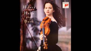 Bach Partita No2 in D minor BWV 1004  Hilary Hahn 432Hz [upl. by Estrellita659]