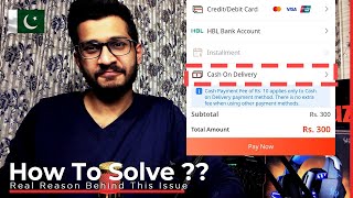 Cash On Delivery COD Option Not Showing in Daraz App 2023  Real Reason  How To Solve [upl. by Gardal615]