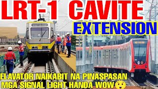 LRT CAVITE EXTENSION UPDATE AS OF 02162024 5 STATIONS HANDA NA ELEVATOR NAG INSTALL NA WOW 😲🇵🇭 [upl. by Aieki]