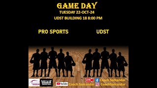 HIGHLIGHTS UDST VS PRO SPORTS  V league by coach Samandar [upl. by Attesoj]