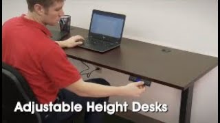 Adjustable Height Desks [upl. by Eedrahc]