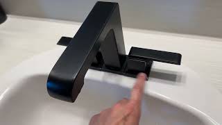 Review Delta Ara Bathroom Faucet [upl. by Oswal34]