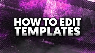 How To Edit Templates in Adobe After Effects CC [upl. by Ayrb145]