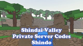 Shindai Valley Private Server Codes Shindo [upl. by Dnomar934]