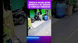 Maling Motor Besenjata Api malingmotorterbaru automobile malingmotor maling [upl. by Elmina198]