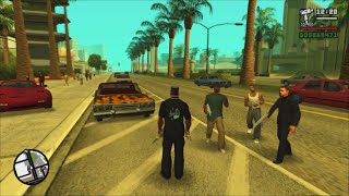 GTA San Andreas PC SkyGfx Mod Gameplay 33 Free Roam  Aggressive Drivers [upl. by Drusie]