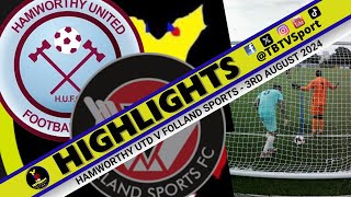 HIGHLIGHTS Hamworthy Utd v Folland Sports Wessex League Div 1 football nonleague highlights [upl. by Nahtanaoj]