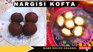 Nargisi Kofta  How to Make Hyderabadi Nargisi Kofta  Egg Stuffed Muttonballs Nargisi Kofte Recipe [upl. by Eltsirc]