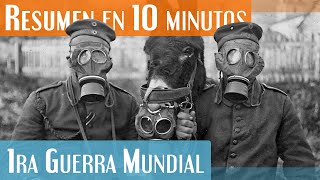 La Primera Guerra Mundial en 10 minutos 19141918 [upl. by Cilurzo]