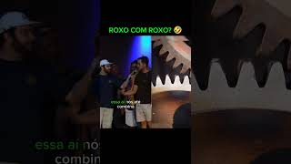 ROXO COM ROXO 🤣 Canal Raphael Ghanem        show comedia humor raphaelghanem standup [upl. by Annairda978]