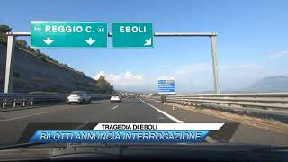 ✅ TRAGEDIA DI EBOLI BILOTTI ANNUNCIA INTERROGAZIONE SUD TV 114 [upl. by Dorsy]