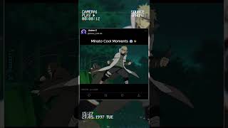 Minato Vs Obito Full Fight Edit 🥶⚡  minato naruto madara animeedits [upl. by Brookes]