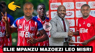 MASHINE MPYA YA SIMBA Tazama Hapa mazoezi ya Elie Mpanzu Baada ya Kutambulishwa Leo Misri Anabalaa [upl. by Barrie621]