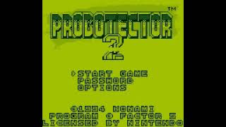 IntroDemo  Probotector 2 Europe Game Boy [upl. by Suivatna672]