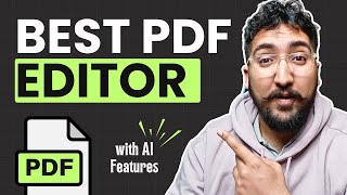 How To Edit PDF Files In Your Laptop Best PDF Editor [upl. by Marfe]