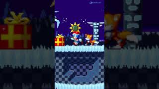 Sonic Mania Plus but its Christmas  Sonic Shorts  Sonic Mania Plus mods [upl. by Brendis]