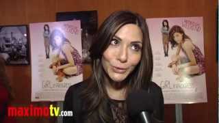 Marisol Nichols Interview at quotGirl In Progressquot Premiere Red Carpet [upl. by Esinned]