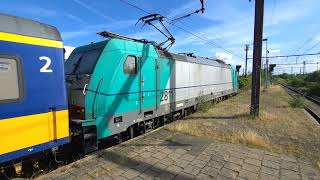 TRAINS AT ANTWERPENBERCHEM AND MECHELEN JULY 24 [upl. by Annovoj]