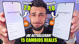 ¡ACTUALIZADO💥Xiaomi HyperOS 2 TODO lo NUEVO y DIFERENCIAS [upl. by Angelita]