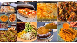 ☀️8 Recettes ☀️ de quoi composer votre menu de la semainepizzabrochettespâtespouletgratin… [upl. by Ahsinauj]