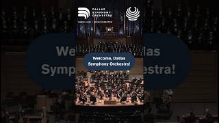 Welcome Dallas Symphony Orchestra to Our Family of Orchestras  DALLASYMPHONY [upl. by Artur]